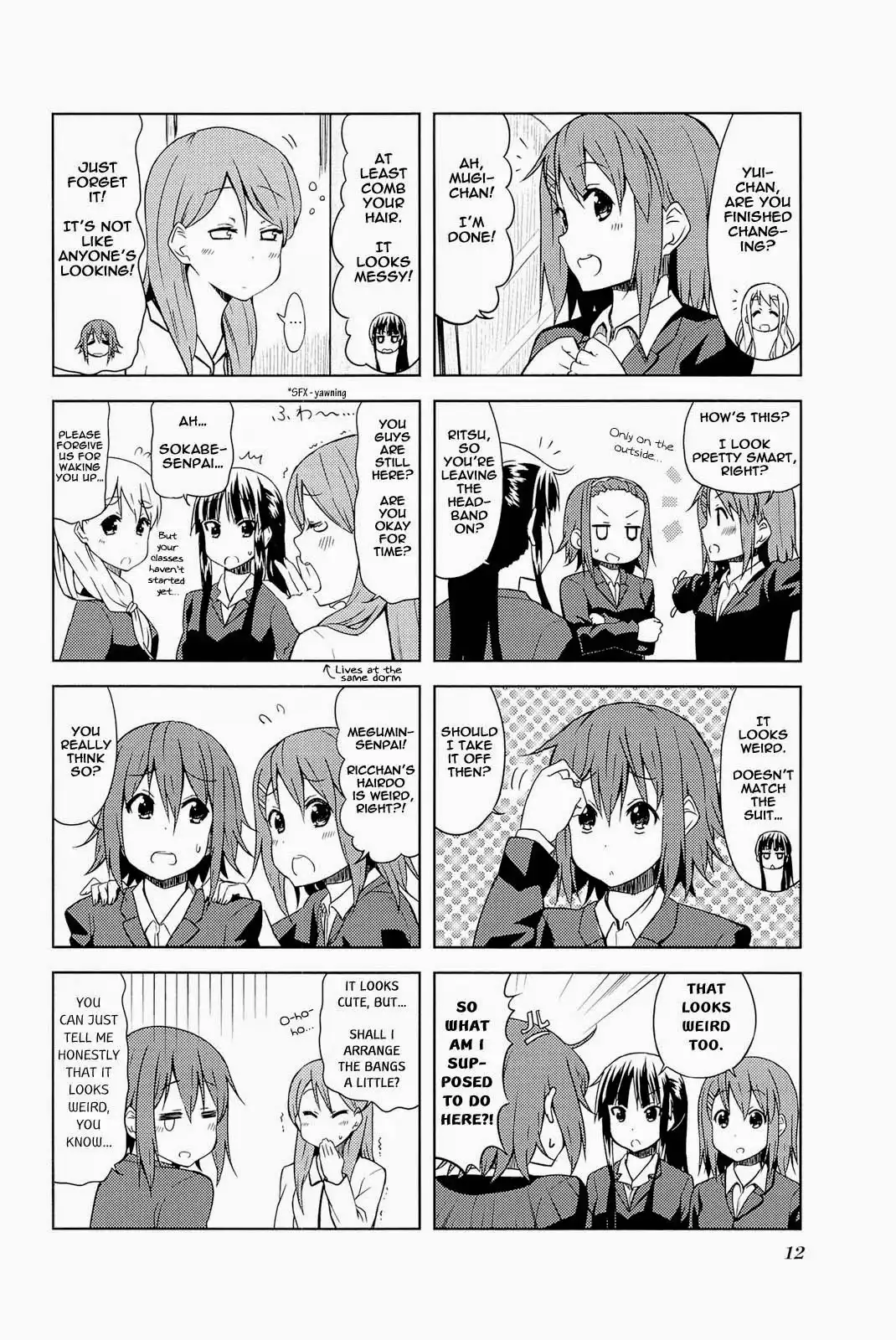 K-ON! - College Chapter 1 4